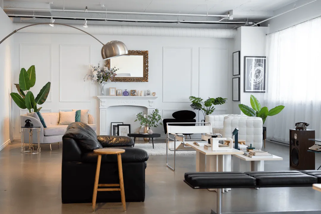 Vintage Living Room - Espace Urbain Studio photos