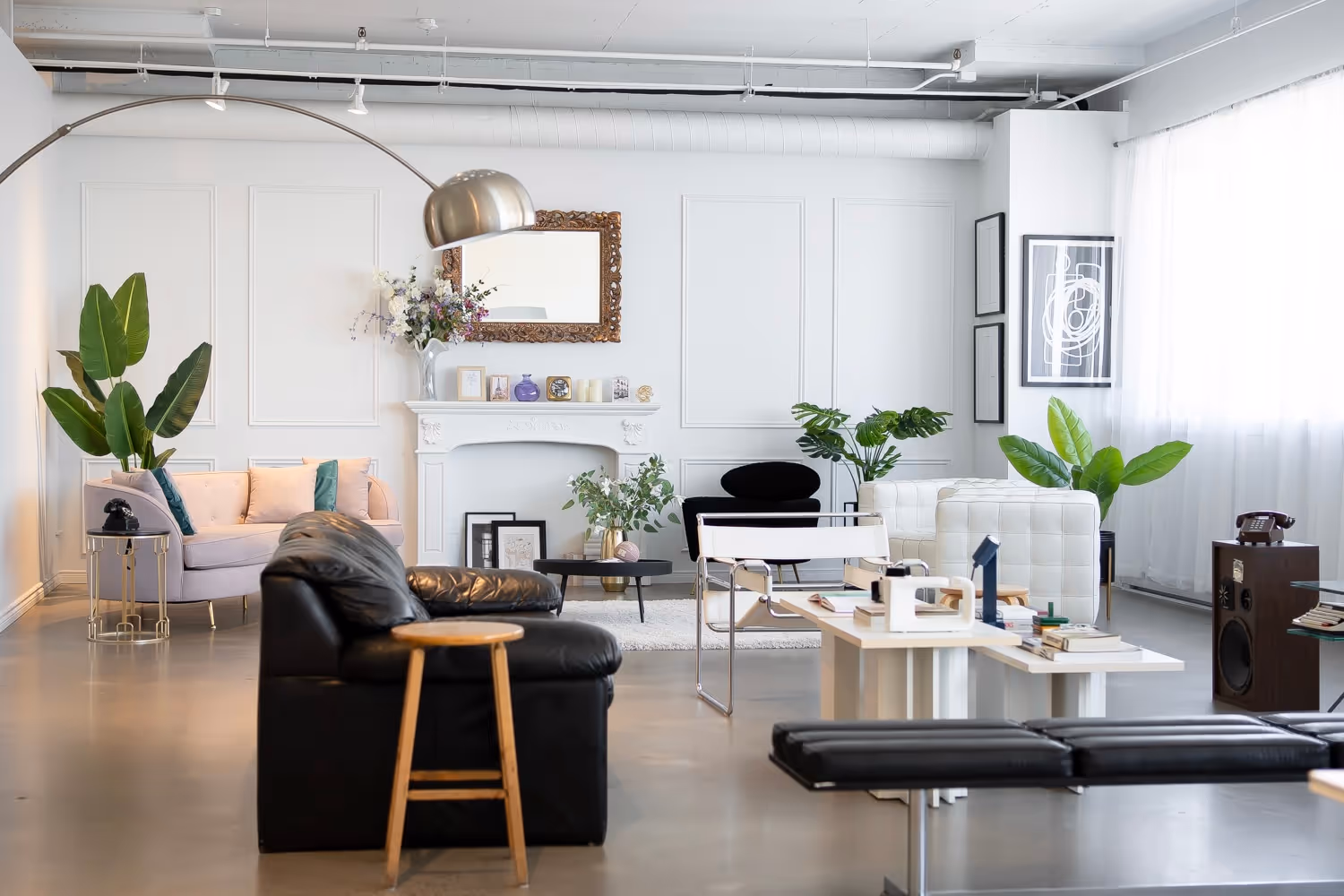 Décor salon New Yorkais- Espace Urbain Studio photos